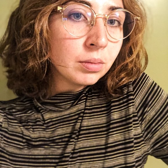 Slinky Brown Mockneck Tee - Picture 2 of 3